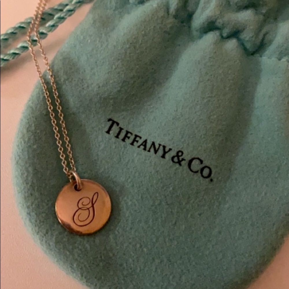 Letter S Tiffany and co. Necklace